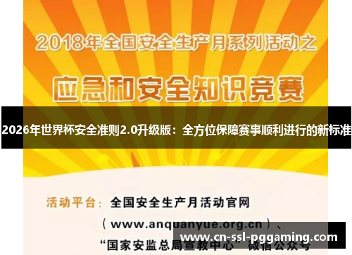 2026年世界杯安全准则2.0升级版：全方位保障赛事顺利进行的新标准